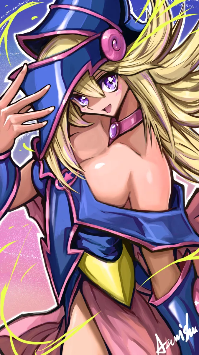 ブラック・マジシャン・ガール(2023) - 阿住 周 Azumi Shu 作品置き場